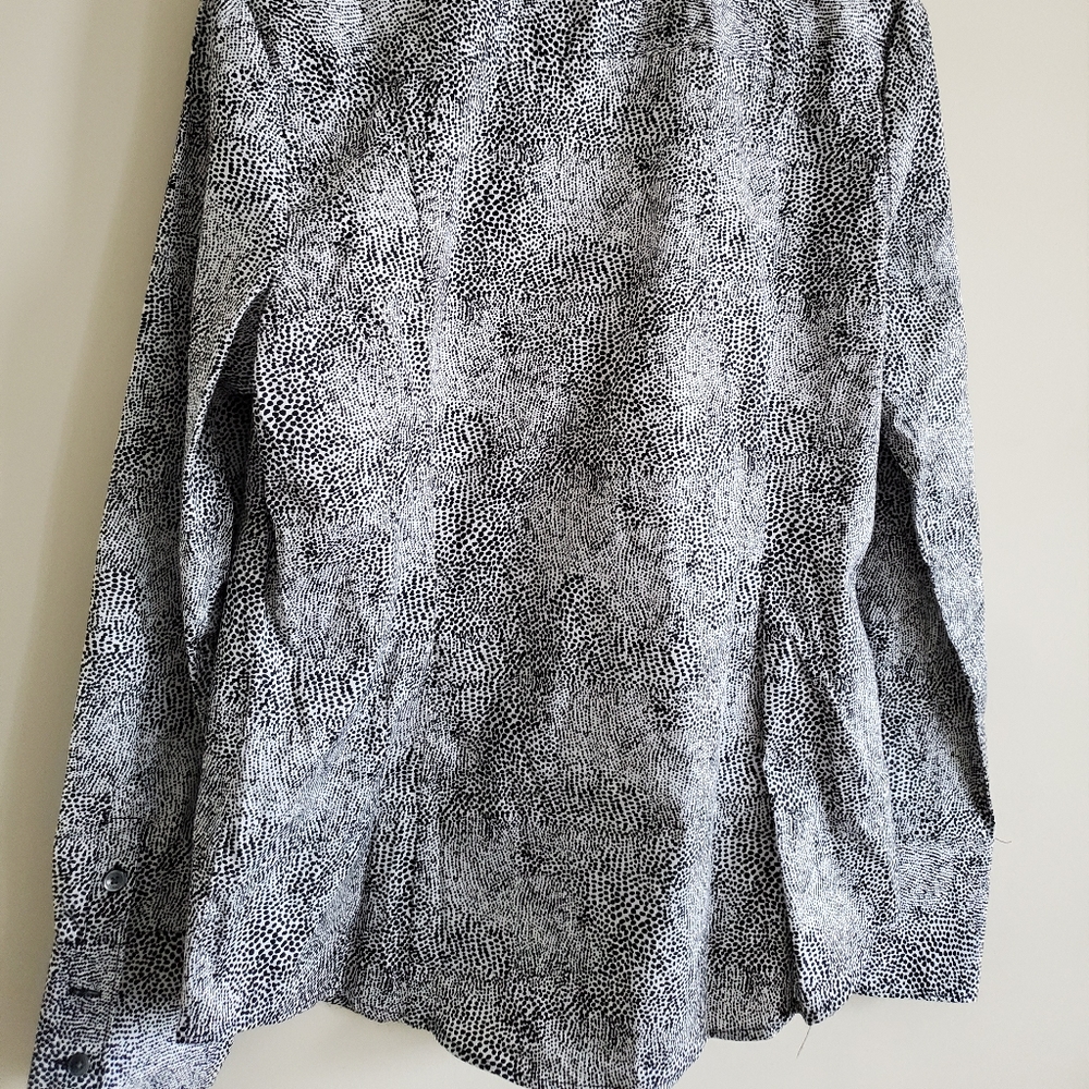 Calvin Klein Black & White Shirt Size L - Picture 12 of 12